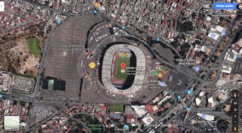 estadio azteca google maps